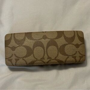 Coach eyeglass case